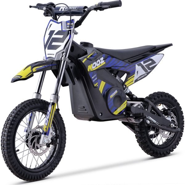 Dirt-Bike-36v-1000w-HP112E_Blue MotoTec 36V/8Ah 1000W (HP112E) Electric Dirt Bike