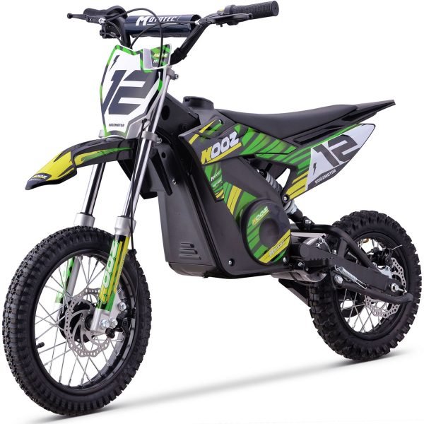 Dirt-Bike-36v-1000w-HP112E_Green MotoTec 36V/8Ah 1000W (HP112E) Electric Dirt Bike