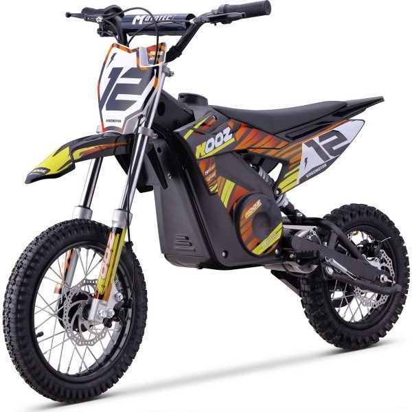 Dirt-Bike-36v-1000w-HP112E_Orange MotoTec 36V/8Ah 1000W (HP112E) Electric Dirt Bike