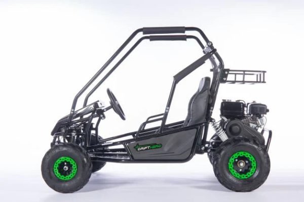 DoubleGasSideLeft Drift Hero Gas Go-Kart (2 Seats)