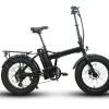 EUNORAU E-FAT-MN 48V 12.5Ah/17.5Ah 500W Folding Fat Tire Electric Bike