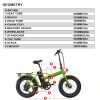 EUNORAU E-FAT-MN 48V 12.5Ah/17.5Ah 500W Folding Fat Tire Electric Bike