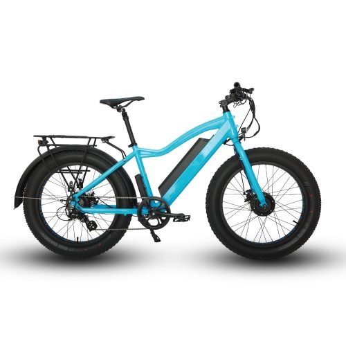 EUNORAUFAT-AWDDual-MotorSand_Snow_Beach_HuntingEbike_14 EUNORAU FAT-AWD 48V 15.6Ah/25Ah 600W All Wheel Drive Fat Tire Electric Bike - Blue (24" Tires), Increase Range 25Ah (+9)