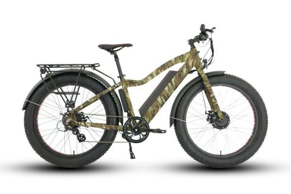EUNORAU FAT-AWD 48V 15.6Ah/25Ah 600W All Wheel Drive Fat Tire Electric Bike