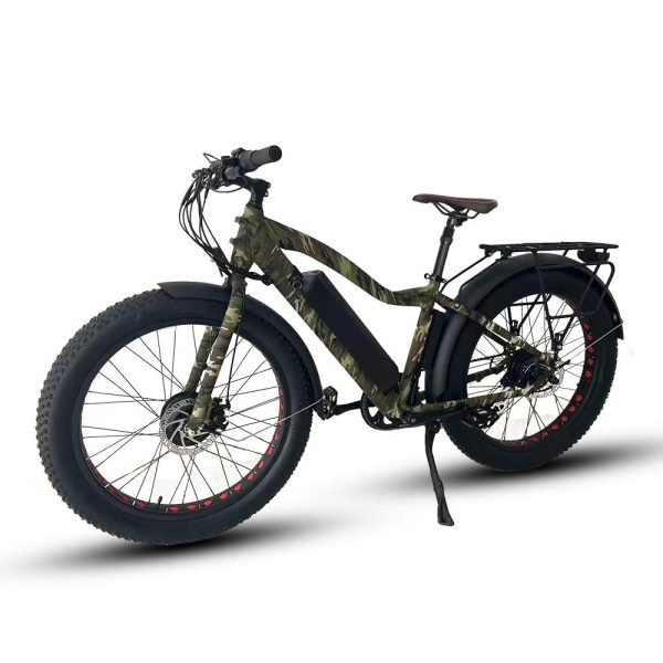 EUNORAU FAT-AWD 48V 15.6Ah/25Ah 600W All Wheel Drive Fat Tire Electric Bike