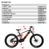 2 x EUNORAU FAT-HS 48V/14Ah 1000W Fat Tire Electric Mountain Bike