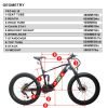 2 x EUNORAU FAT-HS 48V/14Ah 1000W Fat Tire Electric Mountain Bike