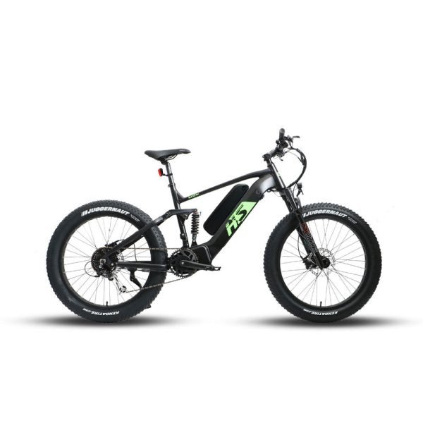 2 x EUNORAU FAT-HS 48V/14Ah 1000W Fat Tire Electric Mountain Bike