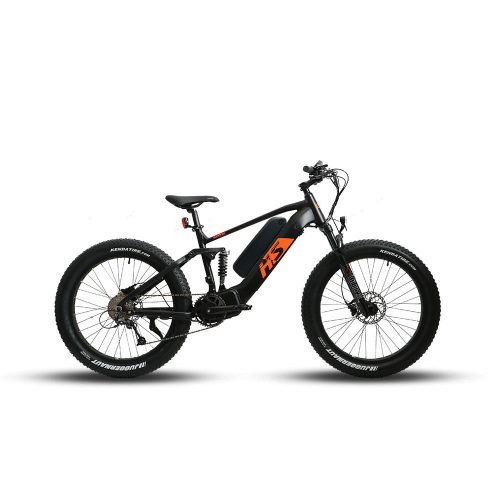 FAT-HS17_17 2 x EUNORAU FAT-HS 48V/14Ah 1000W Fat Tire Electric Mountain Bike - 17", None, Second 15Ah Battery (+9)