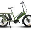 EUNORAU G20-CARGO 48V/11.6Ah 500W Mid Motor Dual Battery Cargo Electric Bike