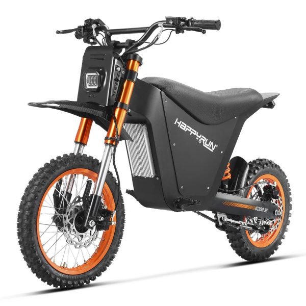 G300se-dirt-bike_2 HappyRun G300 SE 48V/26Ah 4500W Electric Mini Dirt Bike