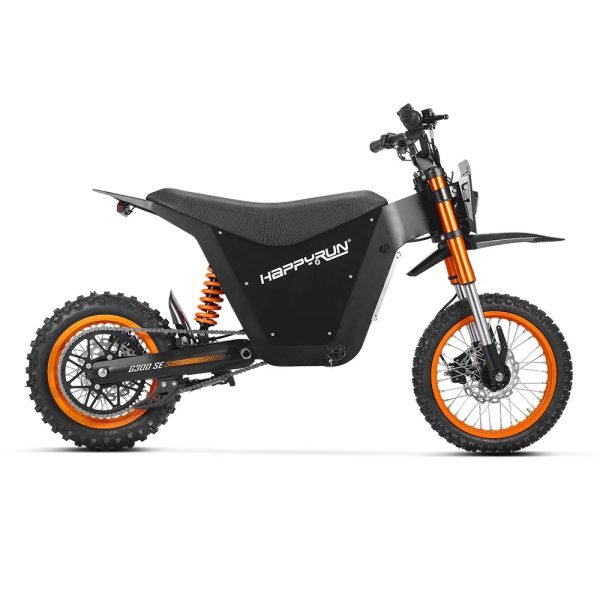 G300se-dirt-bike_3 HappyRun G300 SE 48V/26Ah 4500W Electric Mini Dirt Bike