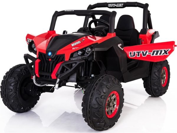 MM-603-UTV-12v-Red Mini Moto UTV 4×4 12v (2.4ghz RC) Ride On