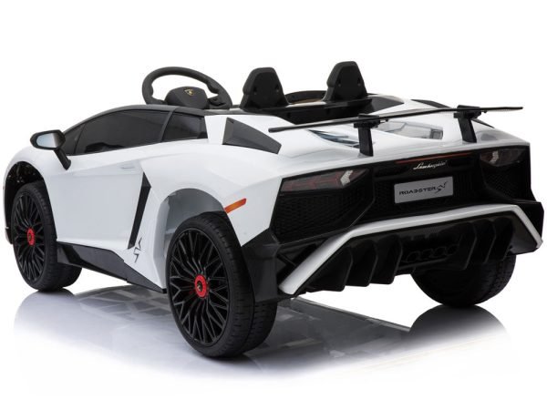 MM0913Lambo12vWhite_4 Mini Moto Lamborghini 12v (2.4ghz RC) Ride On