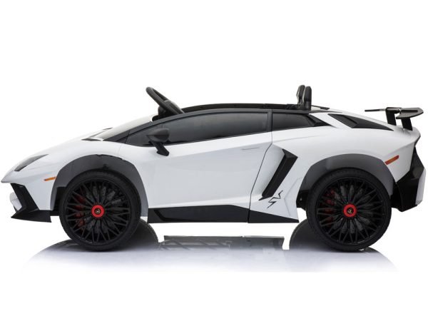 MM0913Lambo12vWhite_5 Mini Moto Lamborghini 12v (2.4ghz RC) Ride On