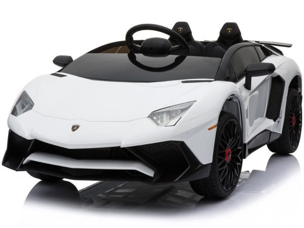 MM0913Lambo12vWhite_6 Mini Moto Lamborghini 12v (2.4ghz RC) Ride On