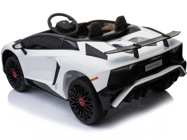 MM0913Lambo12vWhite_7 Mini Moto Lamborghini 12v (2.4ghz RC) Ride On