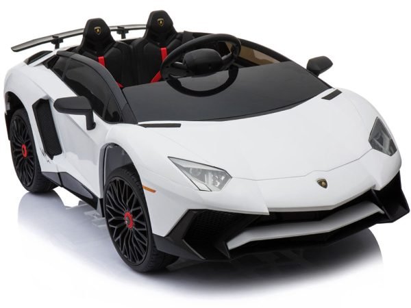 MM0913Lambo12vWhite_8 Mini Moto Lamborghini 12v (2.4ghz RC) Ride On