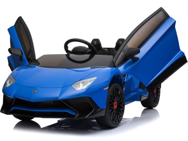 MM_12v_Lambo_Blue Mini Moto Lamborghini 12v (2.4ghz RC) Ride On
