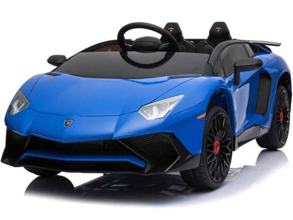 MM_12v_Lambo_Blue_3 Mini Moto Lamborghini 12v (2.4ghz RC) Ride On