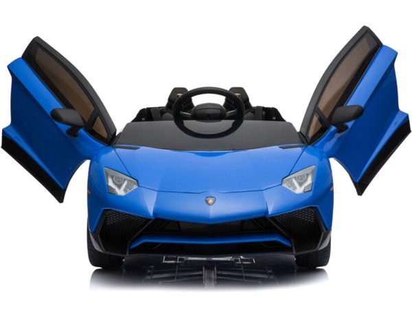 MM_12v_Lambo_Blue_6 Mini Moto Lamborghini 12v (2.4ghz RC) Ride On