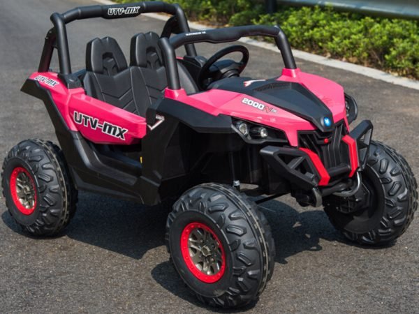 MM_12v_UTV_Pink_32 Mini Moto UTV 4×4 12v (2.4ghz RC) Ride On