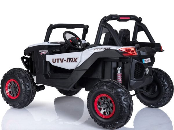MM_12v_UTV_White_22 Mini Moto UTV 4×4 12v (2.4ghz RC) Ride On