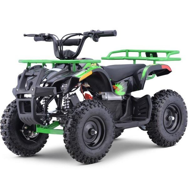 MT-ATV-V4-Green MotoTec Sonora 36V/12Ah 500W Kids Electric ATV