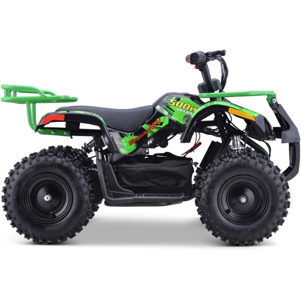 MT-ATV-V4-Green_5 MotoTec Sonora 36V/12Ah 500W Kids Electric ATV