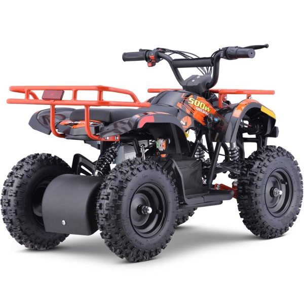MT-ATV-V4-Orange_4 MotoTec Sonora 36V/12Ah 500W Kids Electric ATV