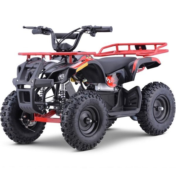 MT-ATV-V4-Red2 MotoTec Sonora 36V/12Ah 500W Kids Electric ATV