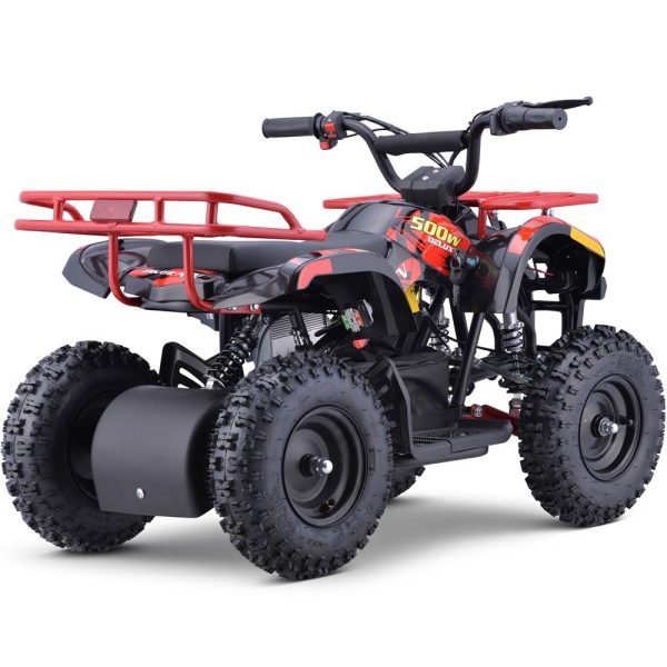 MT-ATV-V4-Red_4 MotoTec Sonora 36V/12Ah 500W Kids Electric ATV