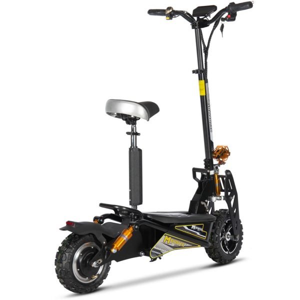 MT-Ares-48v-1600w_Black_5 MotoTec Ares 48V/12Ah 1600W Electric Scooter