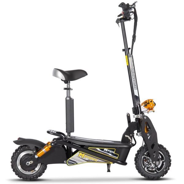 MT-Ares-48v-1600w_Black_6 MotoTec Ares 48V/12Ah 1600W Electric Scooter