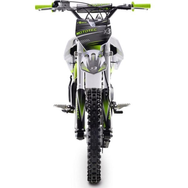 MT-DB-X3-125cc_Green_52 MotoTec X3 125cc 4-Stroke Gas Dirt Bike