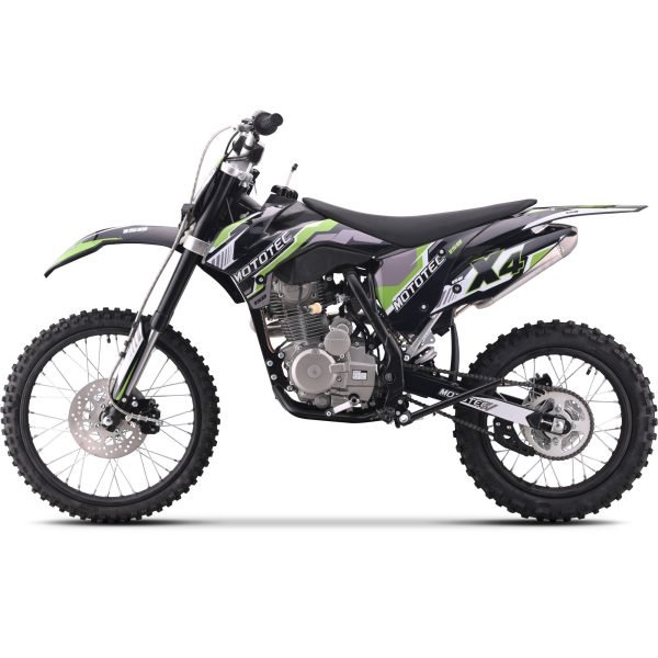 MotoTec X4 150cc 4-Stroke Gas Dirt Bike