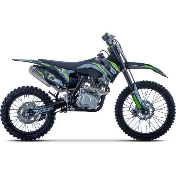 MT-DB-X5-250cc_Black_3 MotoTec X5 250cc 4-Stroke Gas Dirt Bike
