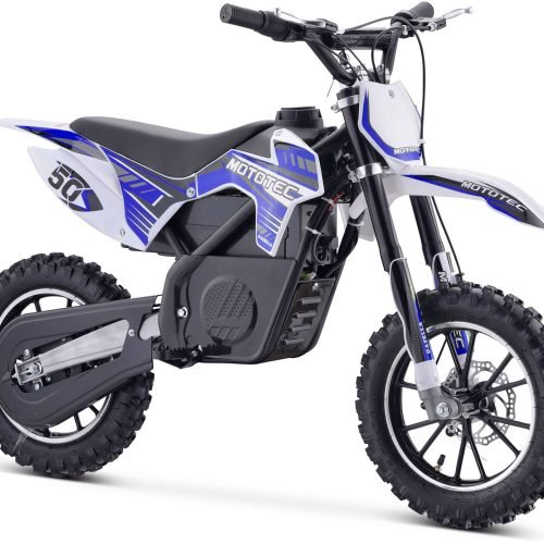MT-Dirt-24v-500w-Gazella_Blue MotoTec Gazella 24V/12Ah 500W Electric Dirt Bike - Blue