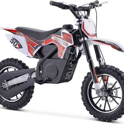 MT-Dirt-24v-500w-Gazella_Red MotoTec Gazella 24V/12Ah 500W Electric Dirt Bike - Red