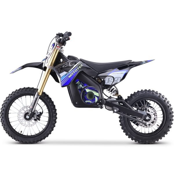 MT-Dirt-Pro-1500_Blue_4 MotoTec Pro 48V/13Ah 1800W Off-Road Electric Dirt Bike