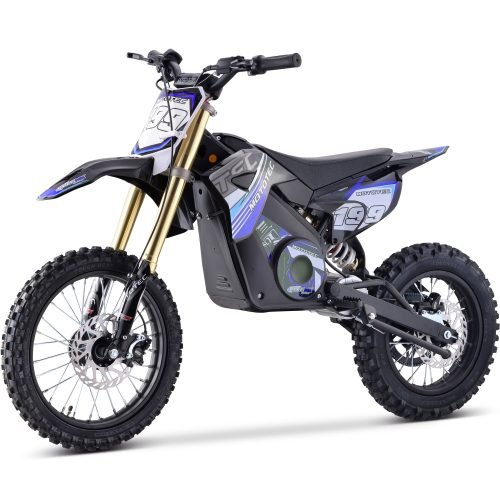 MT-Dirt-Pro-1500_Blue_5 MotoTec Pro 48V/13Ah 1800W Off-Road Electric Dirt Bike - Blue