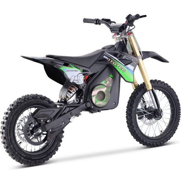 MT-Dirt-Pro-1500_Green_2 MotoTec Pro 48V/13Ah 1800W Off-Road Electric Dirt Bike
