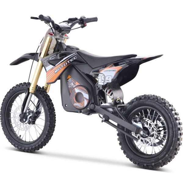 MT-Dirt-Pro-1500_Orange_2 MotoTec Pro 48V/13Ah 1800W Off-Road Electric Dirt Bike