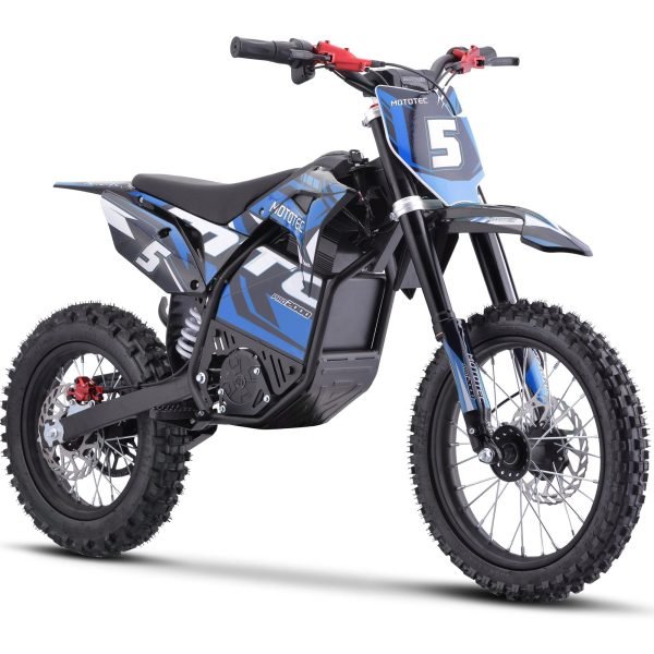 MT-Dirt-Pro-2000_Blue MotoTec Pro 60V/15.6Ah 2000W Off-Road Electric Dirt Bike