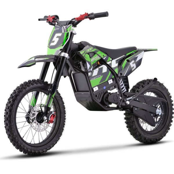 MT-Dirt-Pro-2000_Green_5 MotoTec Pro 60V/15.6Ah 2000W Off-Road Electric Dirt Bike