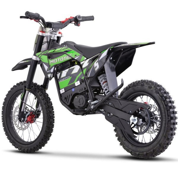 MT-Dirt-Pro-2000_Green_6 MotoTec Pro 60V/15.6Ah 2000W Off-Road Electric Dirt Bike