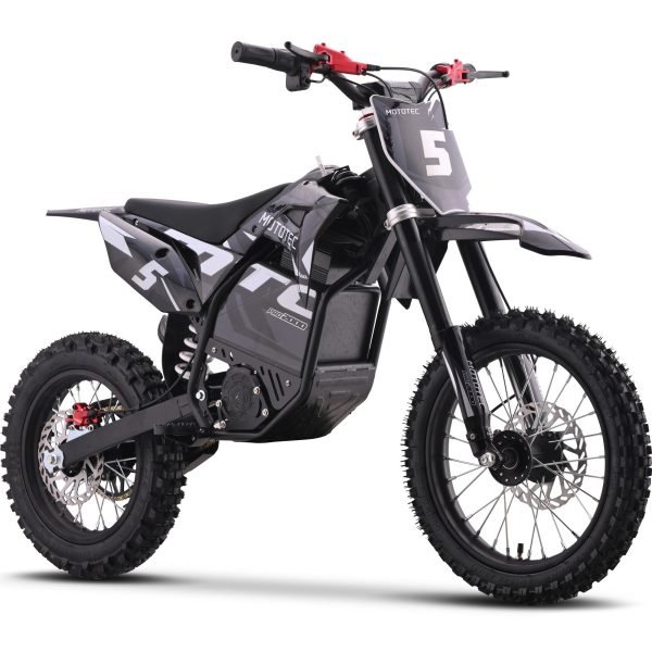 MT-Dirt-Pro-2000_Grey MotoTec Pro 60V/15.6Ah 2000W Off-Road Electric Dirt Bike