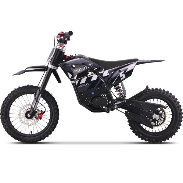 MT-Dirt-Pro-2000_Grey_4 MotoTec Pro 60V/15.6Ah 2000W Off-Road Electric Dirt Bike