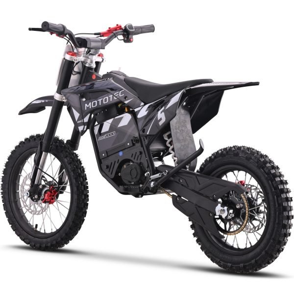 MT-Dirt-Pro-2000_Grey_6 MotoTec Pro 60V/15.6Ah 2000W Off-Road Electric Dirt Bike