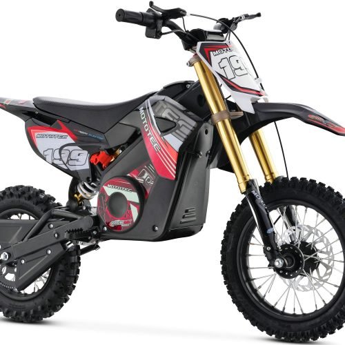 MT-Dirt-Pro_Red MotoTec Pro 36V/10Ah 1200W Lithium Electric Dirt Bike - Red